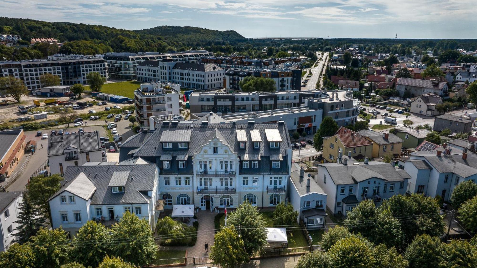 Rewita Miedzyzdroje - Grunwald Hotell Exteriör bild