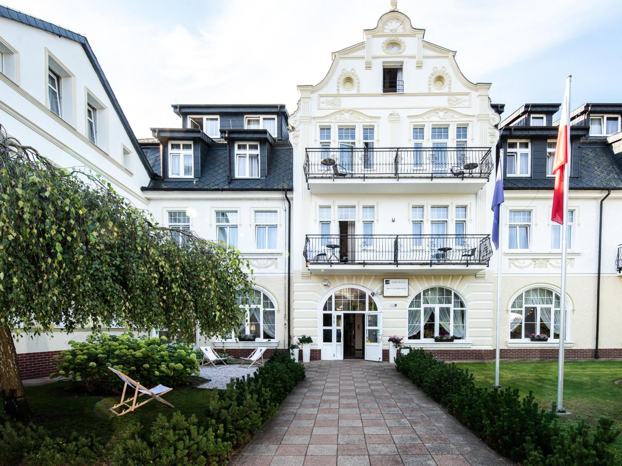 Rewita Miedzyzdroje - Grunwald Hotell Exteriör bild